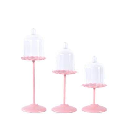 מעמד קאפקייקס/נרות ורוד