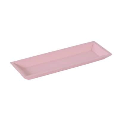 מגש עץ ורוד